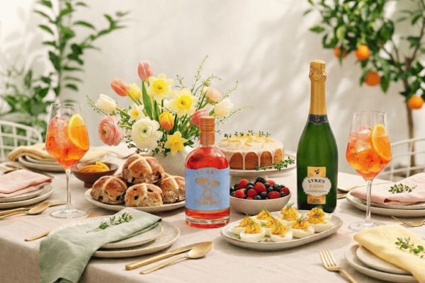 Easy Easter Entertaining: Non-Alcoholic Spritz Cocktails, Food Pairing