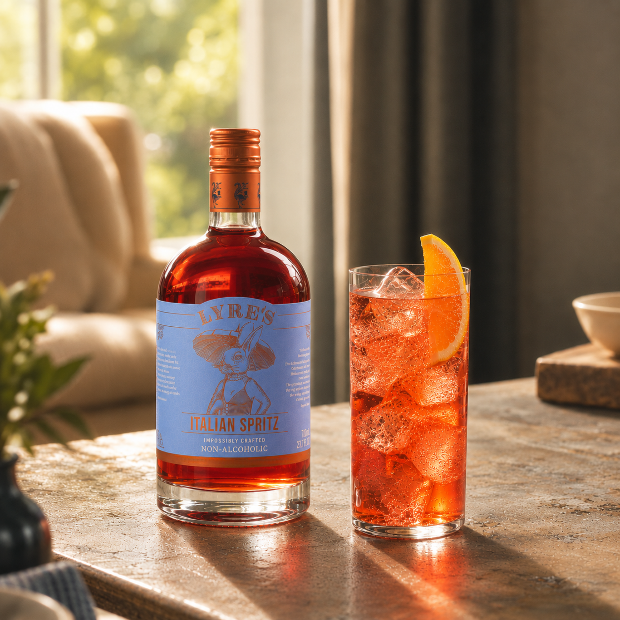 Non-Alcoholic Italian Highball Recipe | Spritz Highball Mocktail