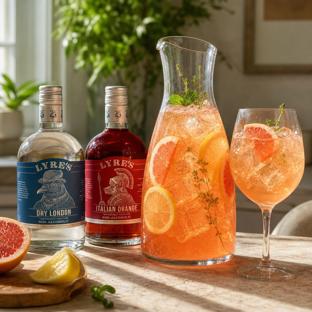 Super Bowl Mocktail | Lyre's Santa Clara Spritz