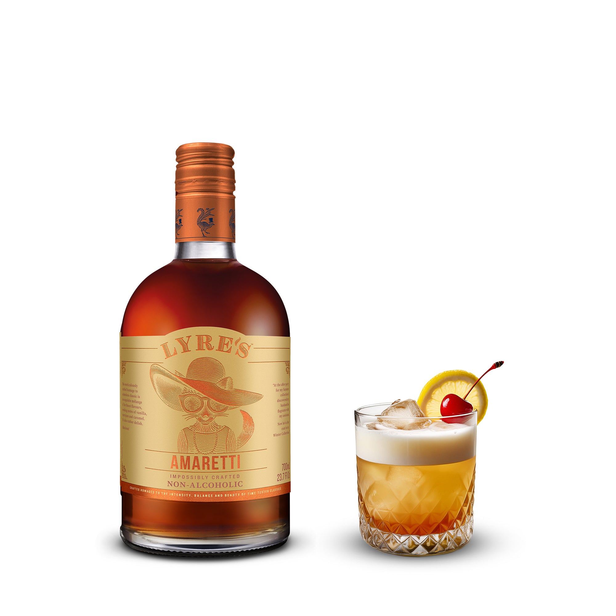 Non-Alcoholic Amaretto Amaretti Lyre's - Main Image