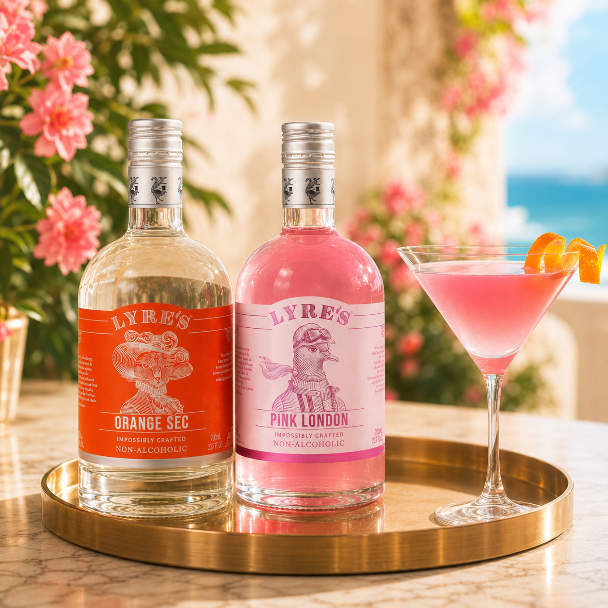 【中古】「非常に良い」［CD］Gin Rose Non-Alcoholic Pink London Cosmpolitan Recipe