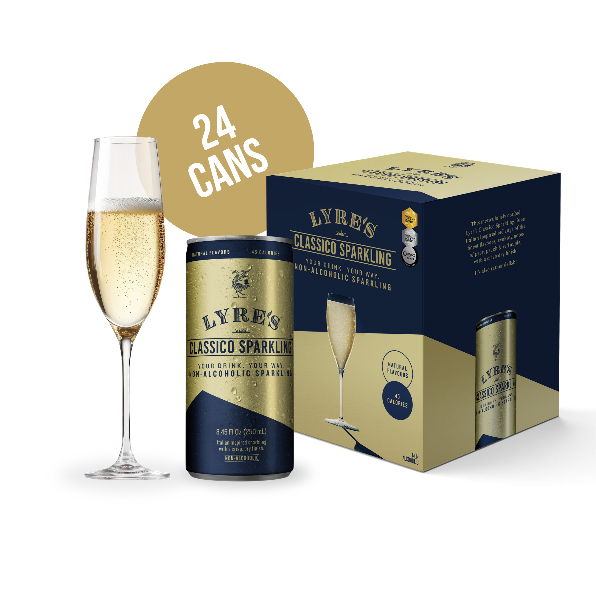 Non-Alcoholic Classico (Case of 24) | Lyre's
Ach Direct DebitAmazonAmerican ExpressApple PayBancontactDiners ClubDiscoverGoogle PayiDEAL WeroMastercardPayPalShop PayVenmoVisa
