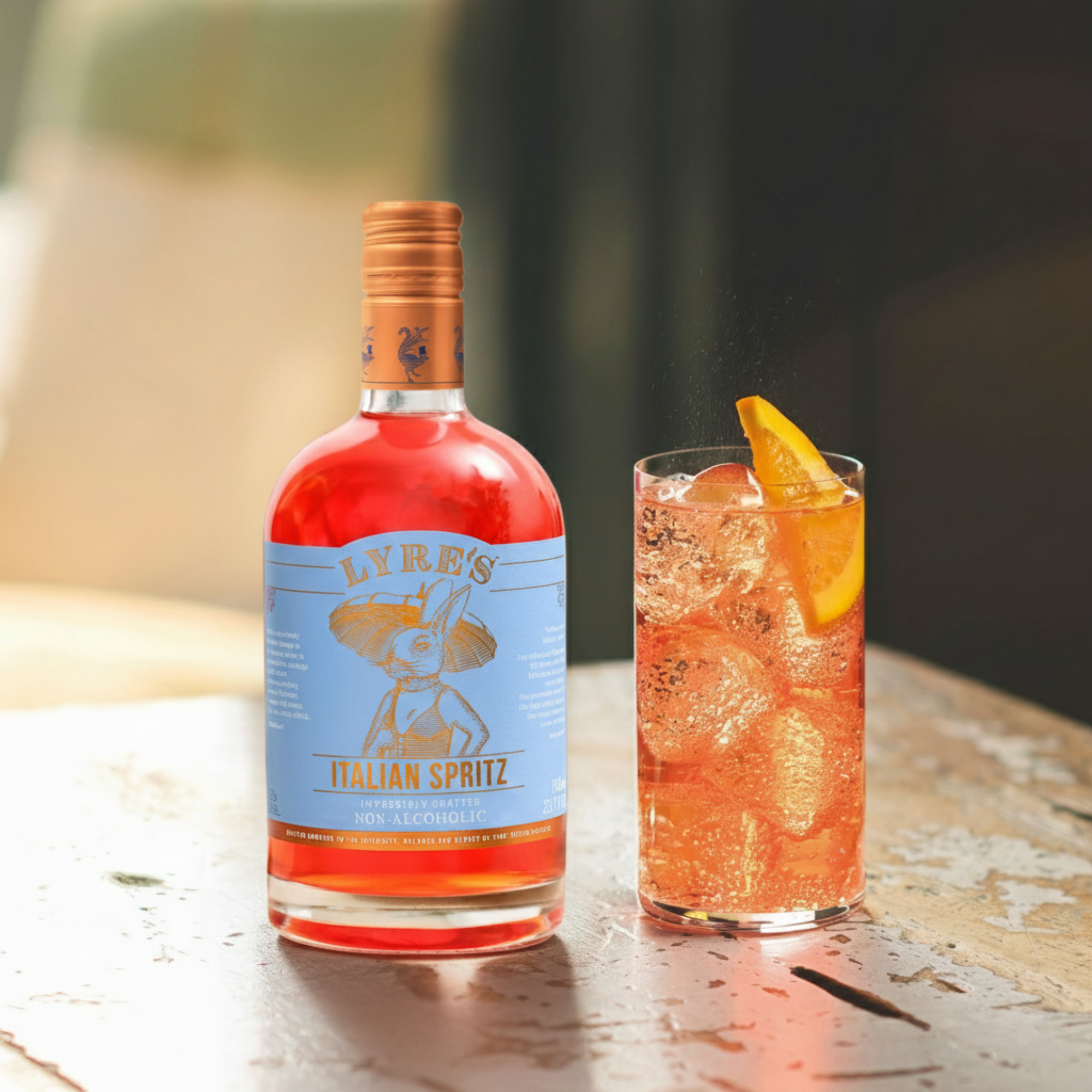 Non-Alcoholic Italian Highball Recipe | Spritz Highball Mocktail