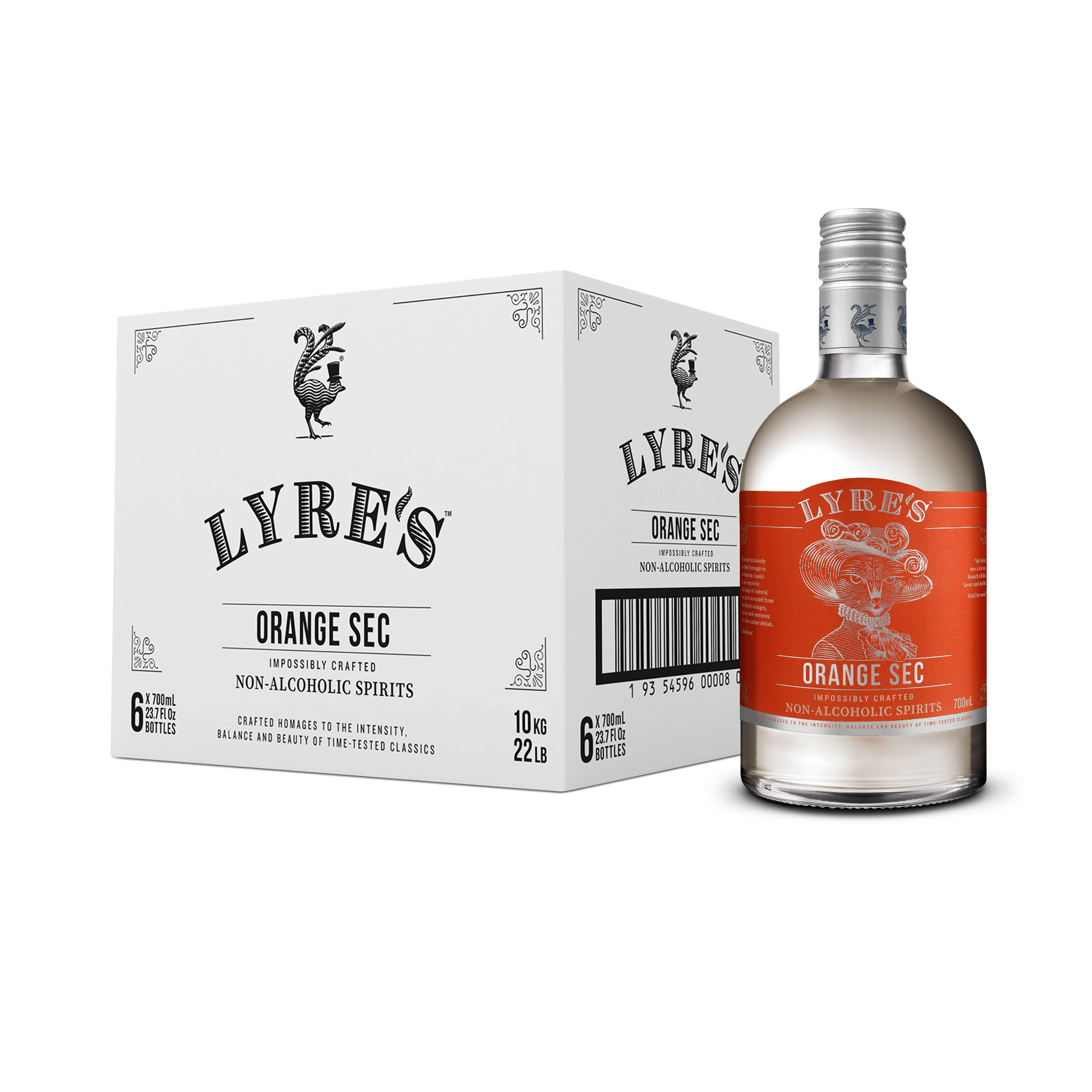 Orange Sec Case of 6 | Non-Alcoholic Triple Sec