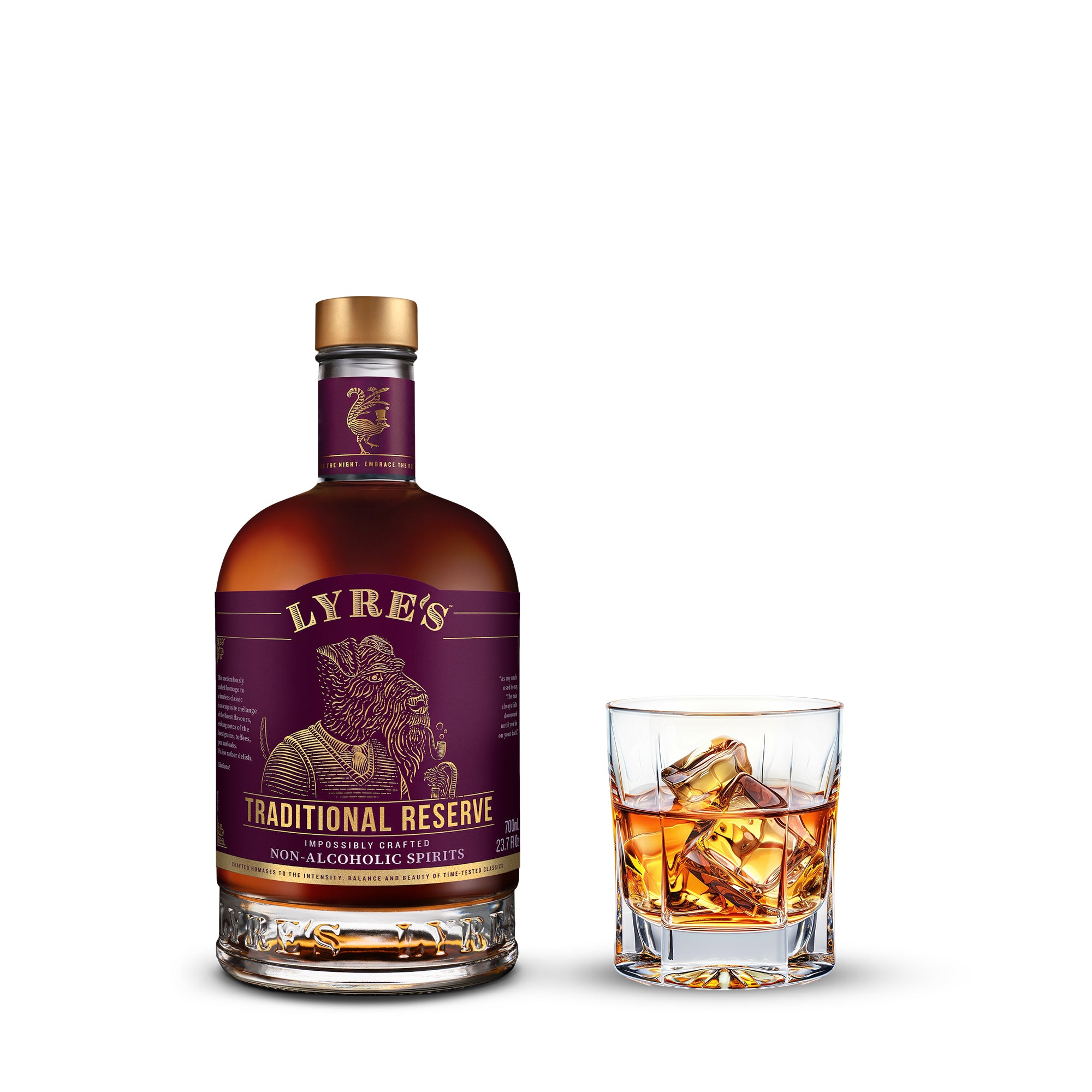 Non-Alcoholic Whiskey Traditional Reserve 700ml Lyre's