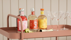 How to style a non-alcoholic bar cart