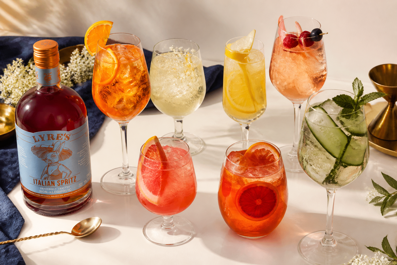 7 Non-Alcoholic Spritz Recipes for Summer