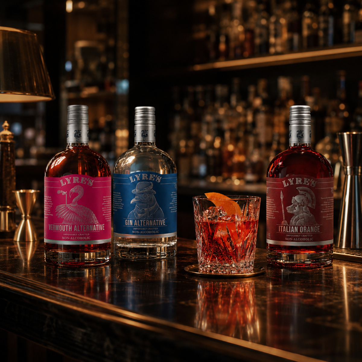 How to Make a Non-Alcoholic Negroni