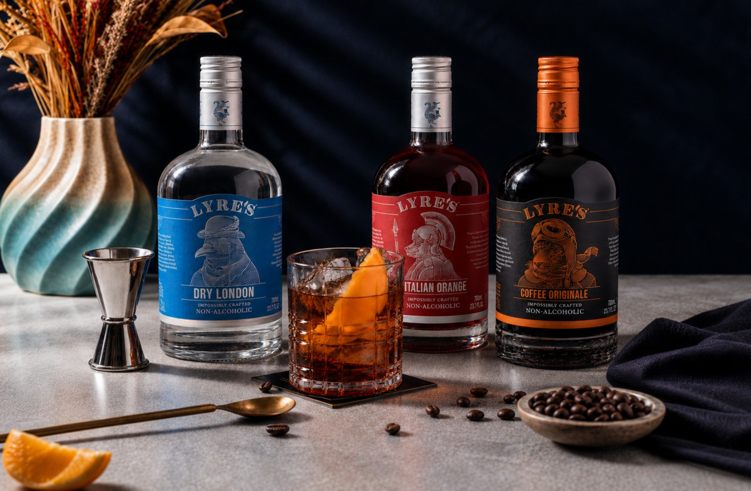 How to Build a Non-Alcoholic Home Bar for Sober October