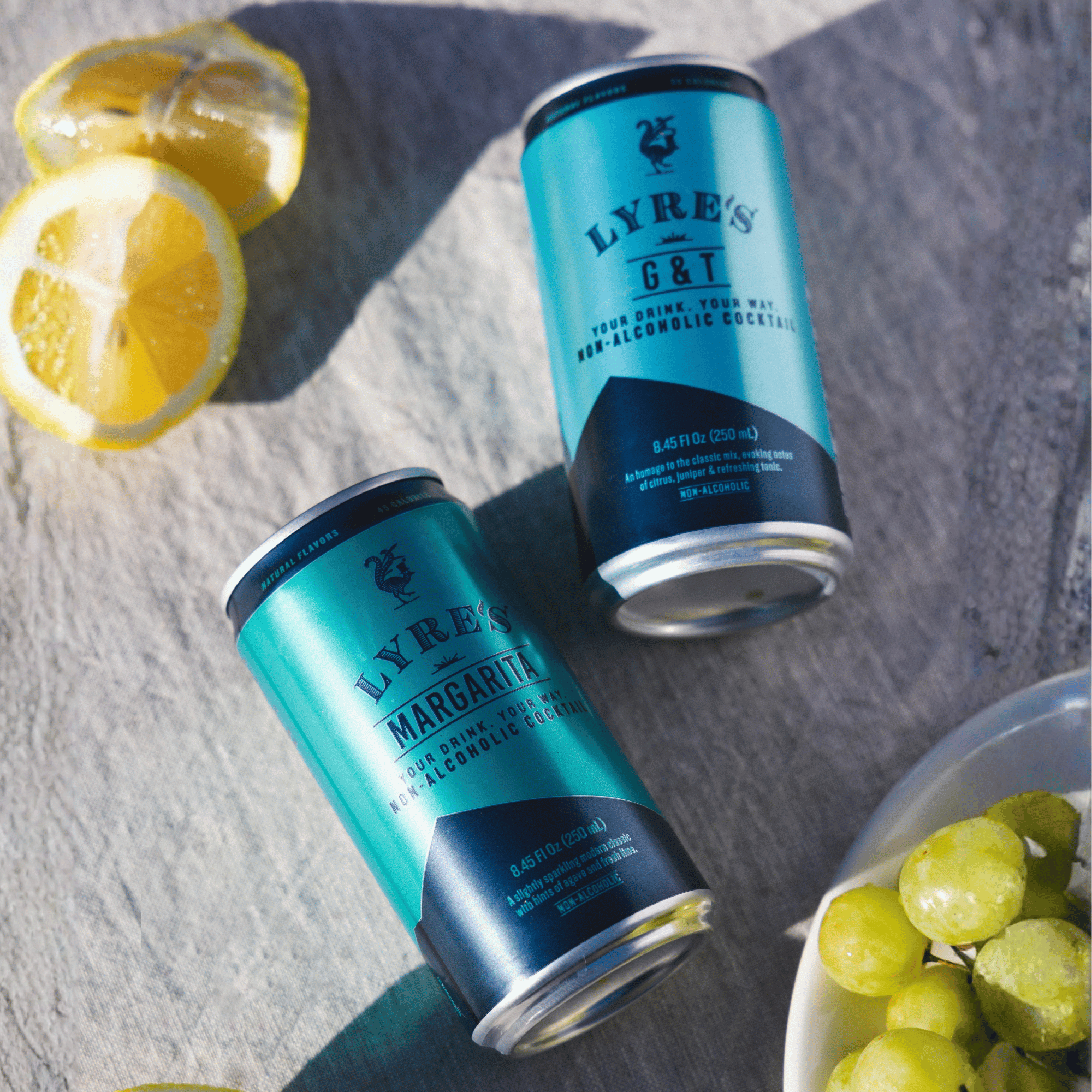 Non-Alcoholic Margarita and G&T (Variety Pack) | Lyre's