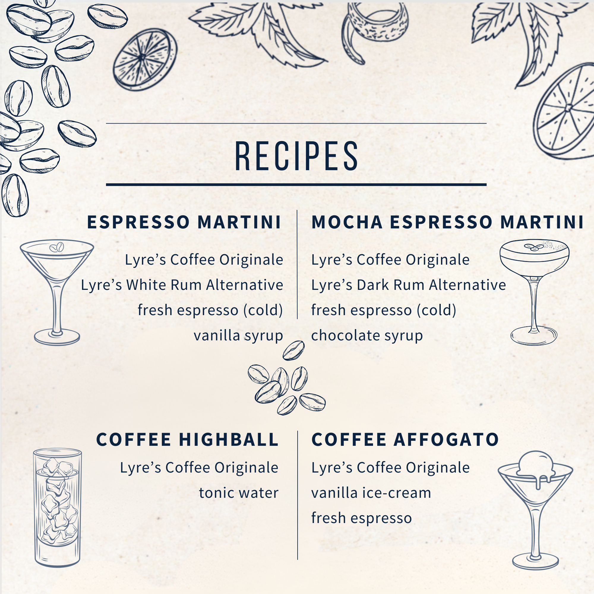 Coffee Liqueur Alternative