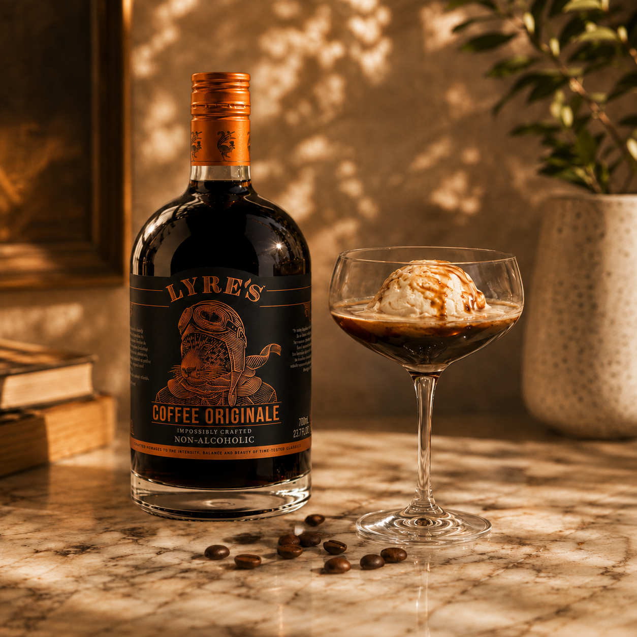 Non-Alcoholic Coffee (Liqueur) Originale Affogato Mocktail Recipe