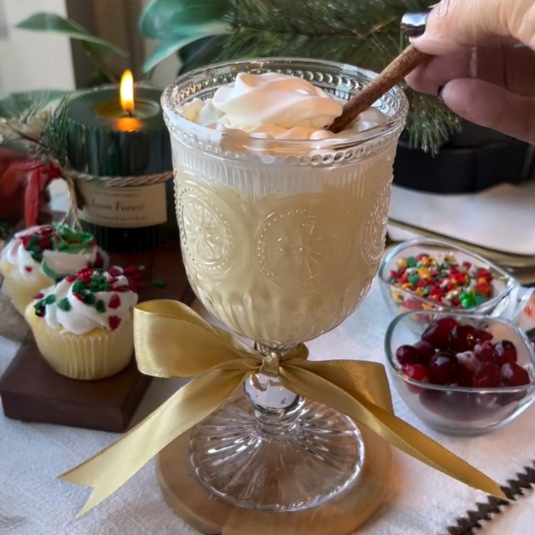 Lyre's Maple Syrup Eggnog Cocktail