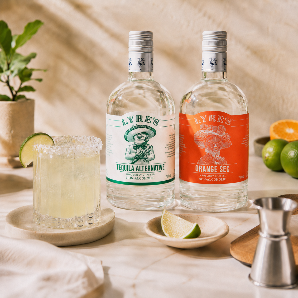 Non-Alcoholic Blanco Margarita Cocktail Set | Lyre's