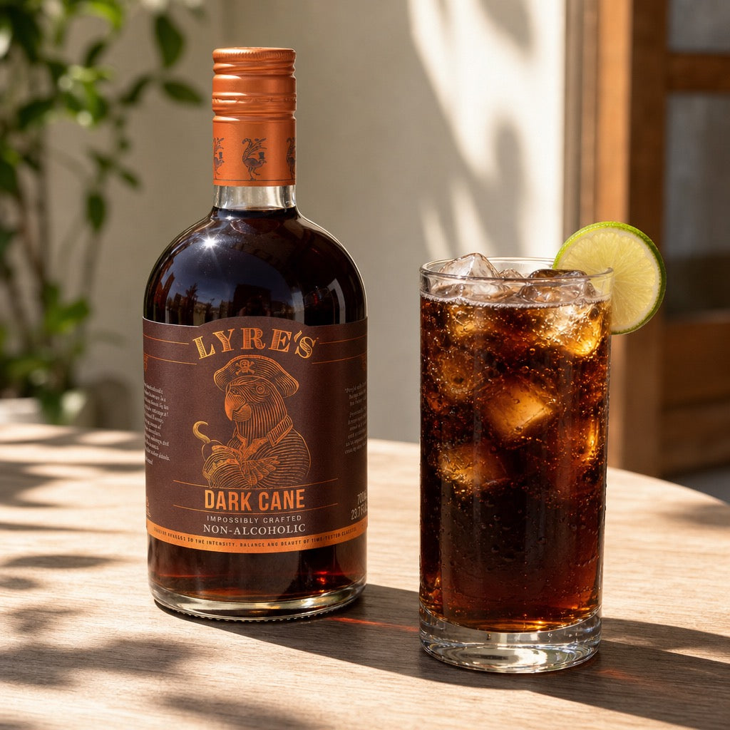 Non-Alcoholic Dark Rum & Cola (Dark Cane Spirit) Mocktail Recipe