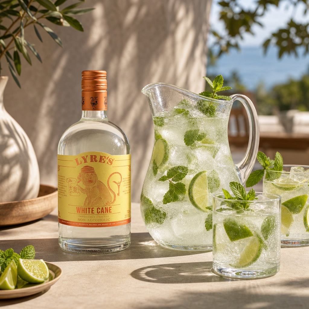 Non-Alcoholic Mojito Pitcher Mocktail Recipe | Lyre's