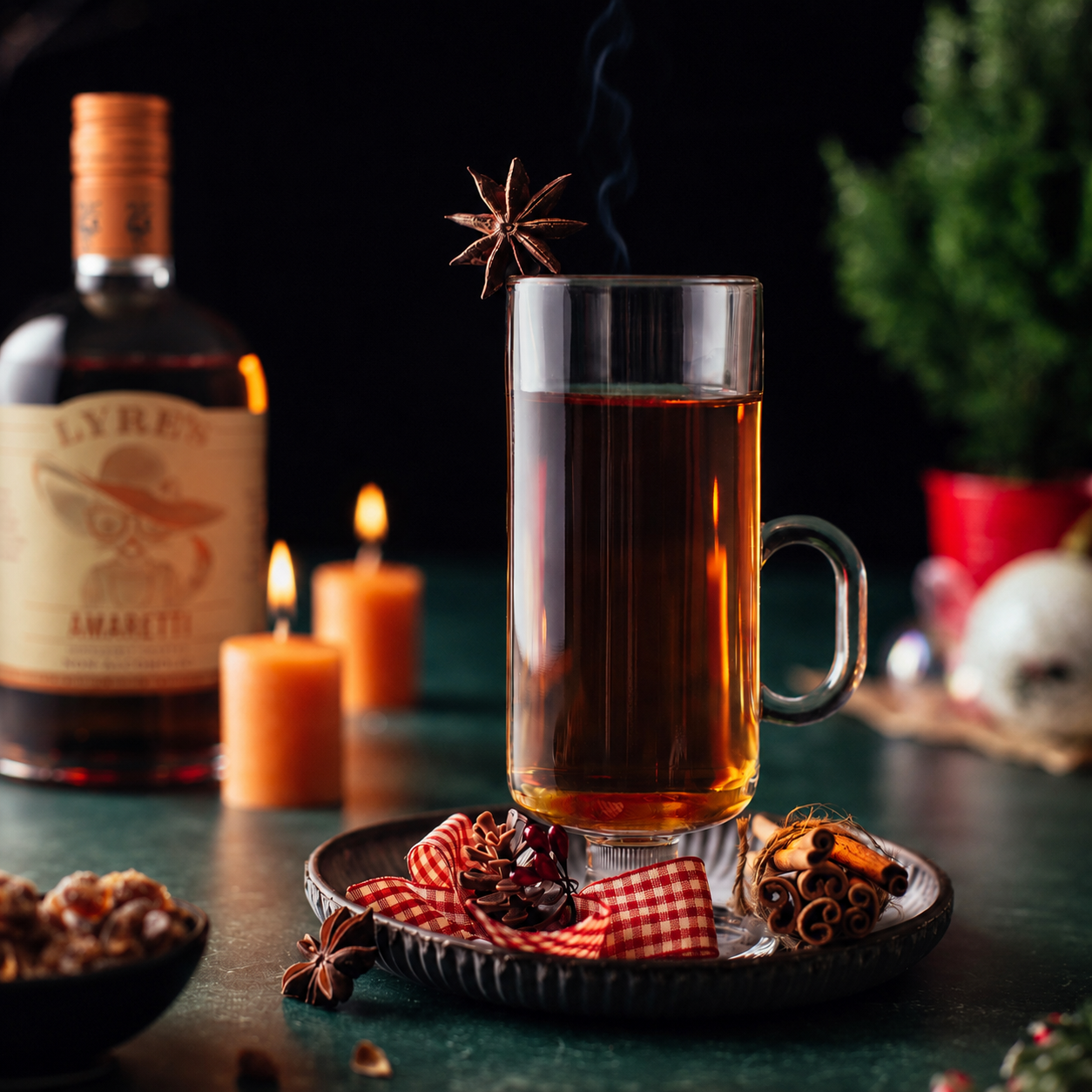 Lyre’s Mulled Mule cocktail