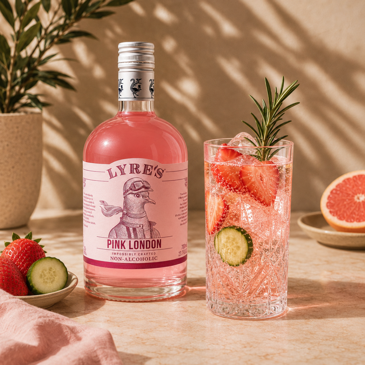 Lyre's Pink London G&T