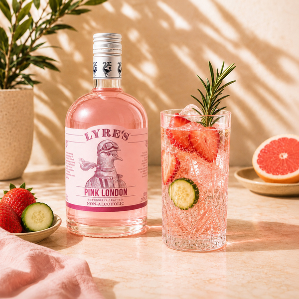 Non-Alcoholic Pink Gin and Tonic | Pink G&T Recipe