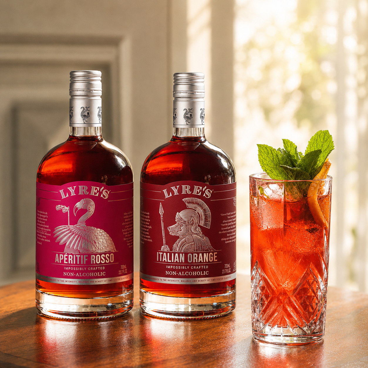 Lyre's Tarocco Highball