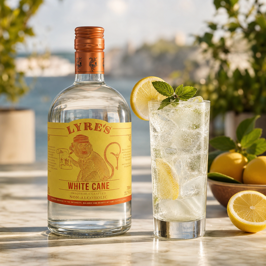 Non-Alcoholic Rum Collins Mocktail Recipe