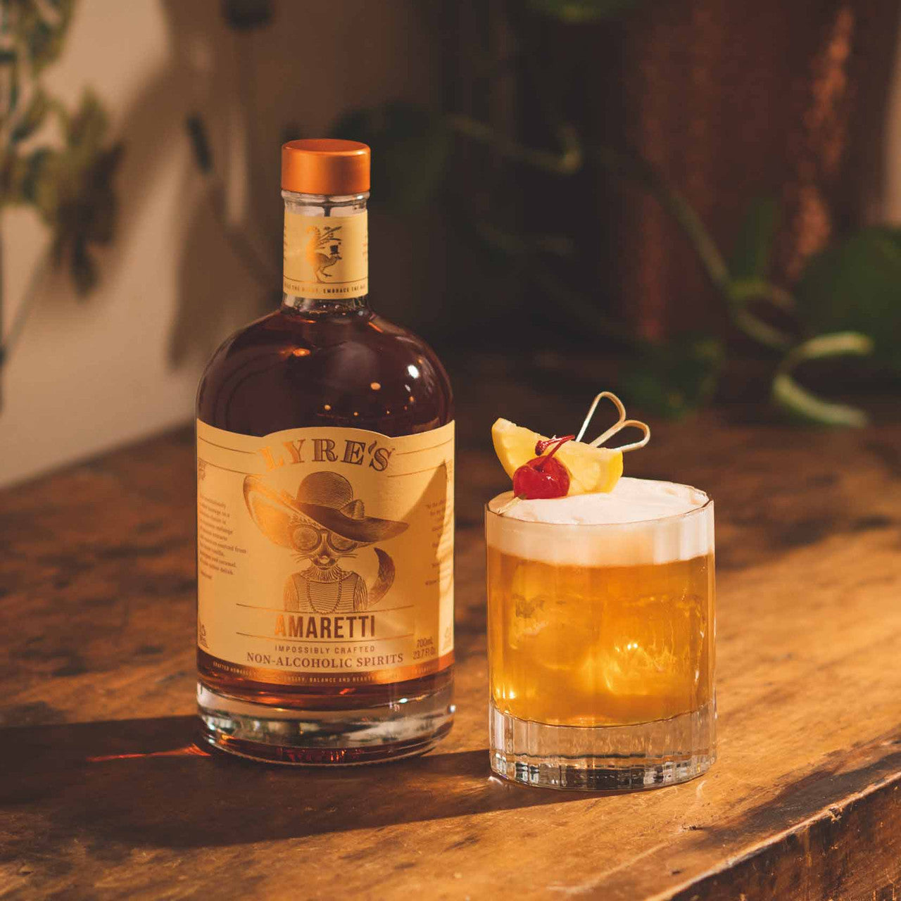 Non-Alcoholic Amaretto Sour Spirit Recipe