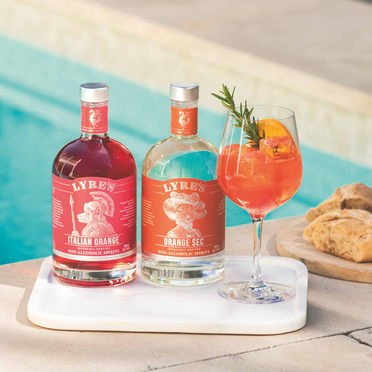 Lyre's Blood Orange Spritz