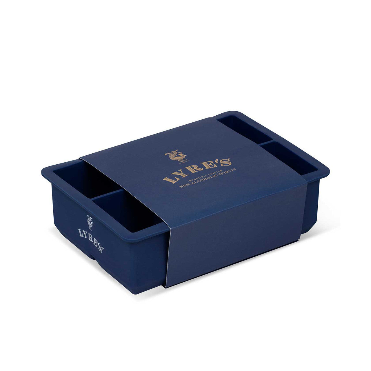 Large over sized square silicone ice cube tray | Lyre's