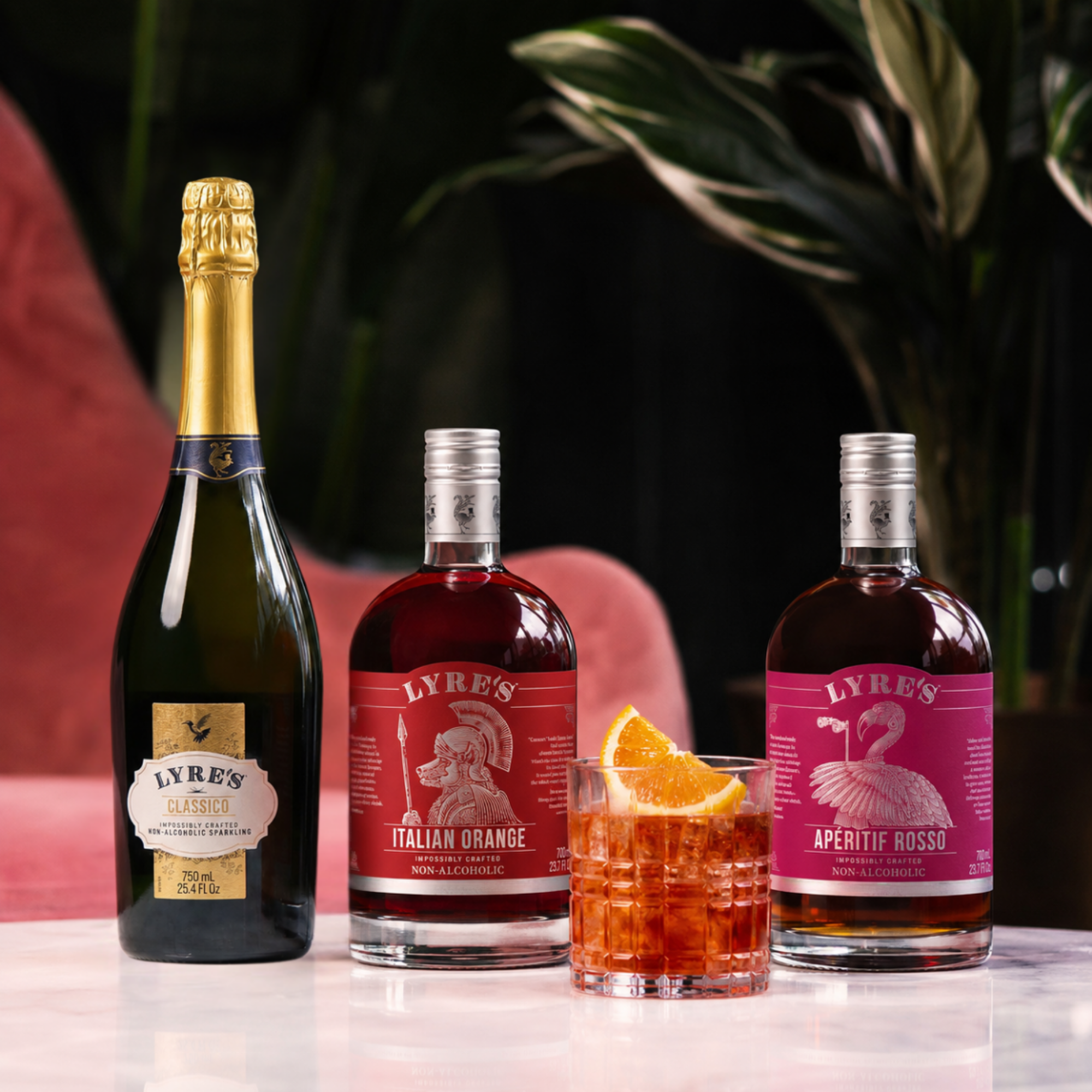 Lyre's Non-alcoholic Negroni Sbagliato Recipe