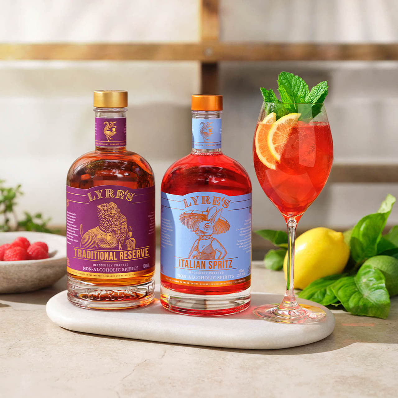 Traditionelles Reserve-Spritz-Set