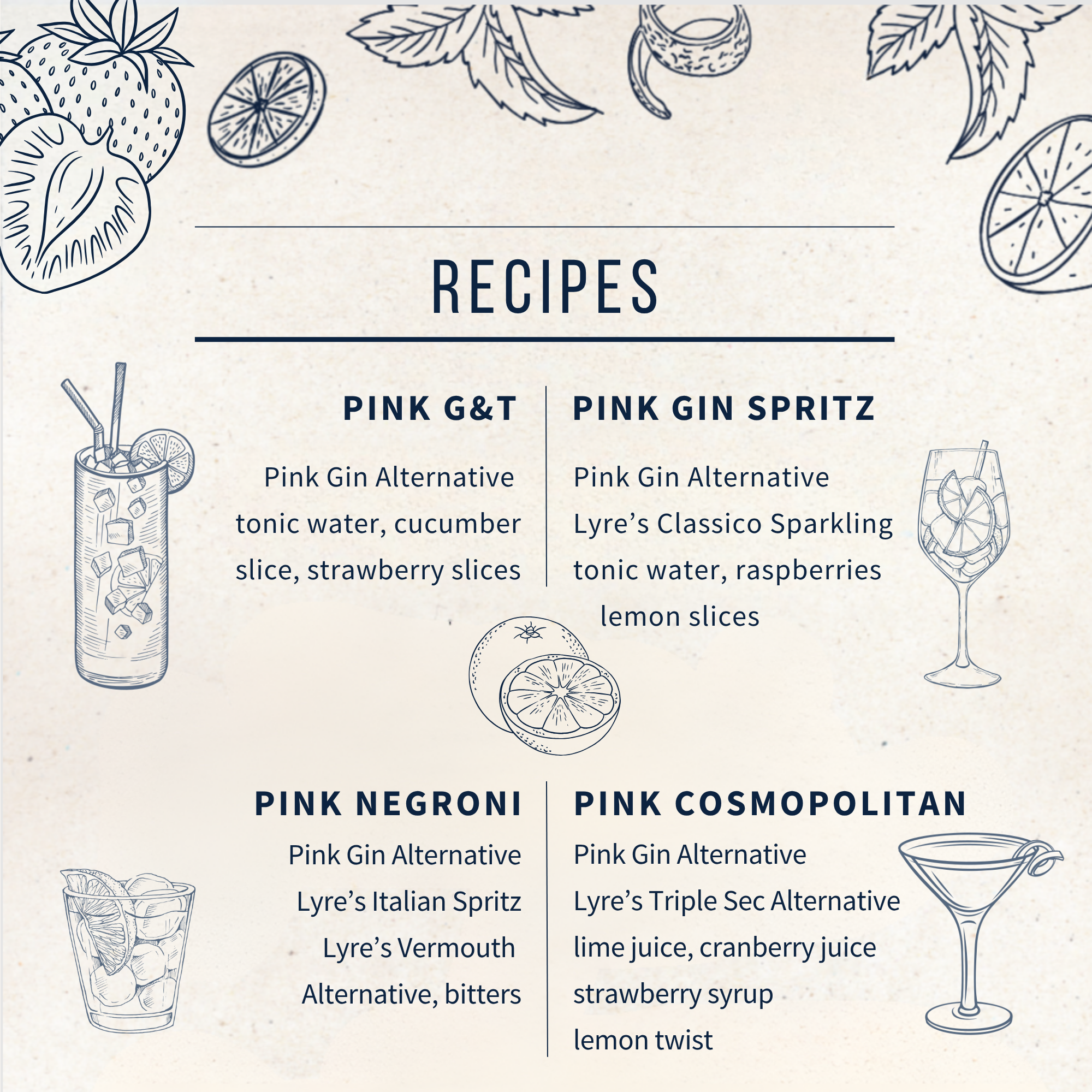 Pink Gin Alternative