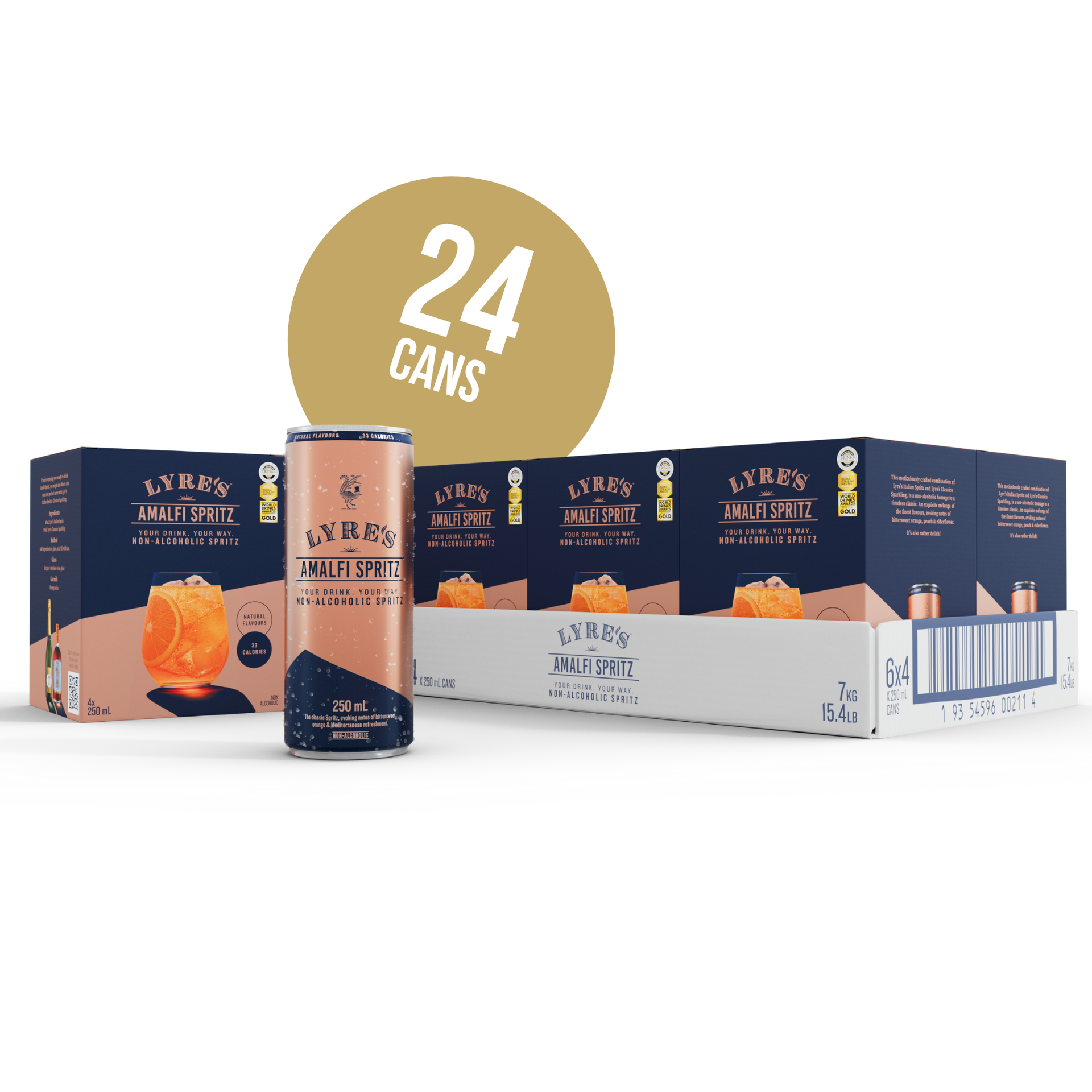 Non-Alcoholic Amalfi Spritz (Case of 24) | Lyre's