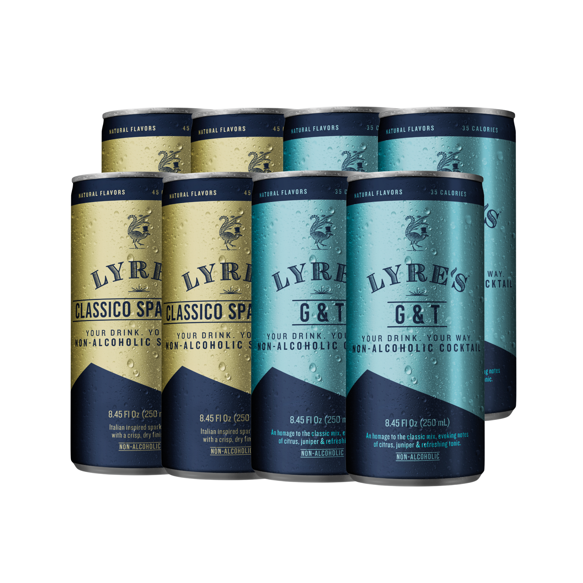 Non-Alcoholic Classico and G&T (Variety Pack) | Lyre's