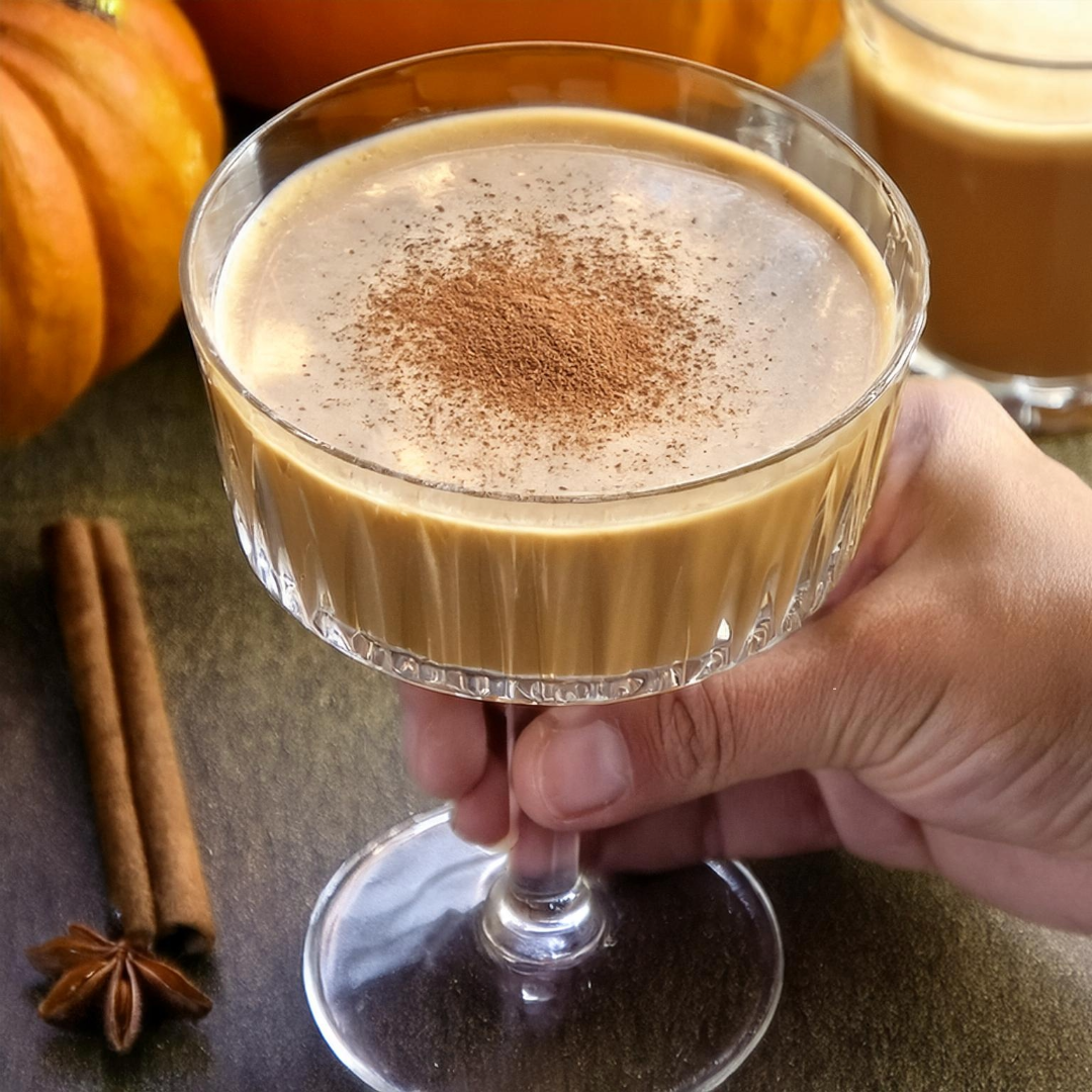 Martini expreso con calabaza y arce de Lyre