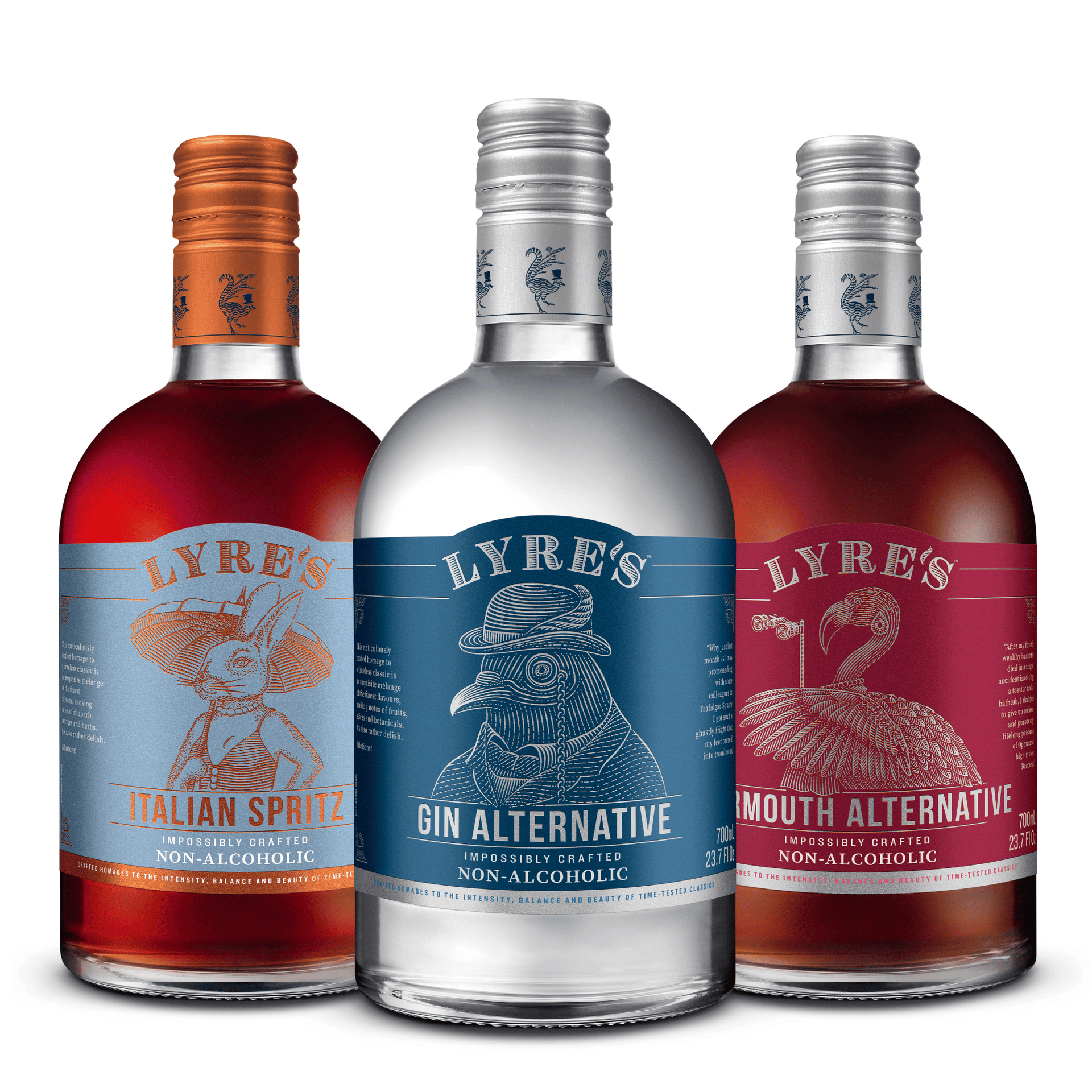 Non-Alcoholic Rosa Negroni Cocktail Set | Lyre's