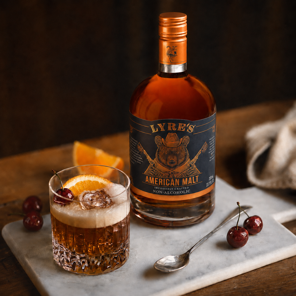 Lyre's Whiskey Sour