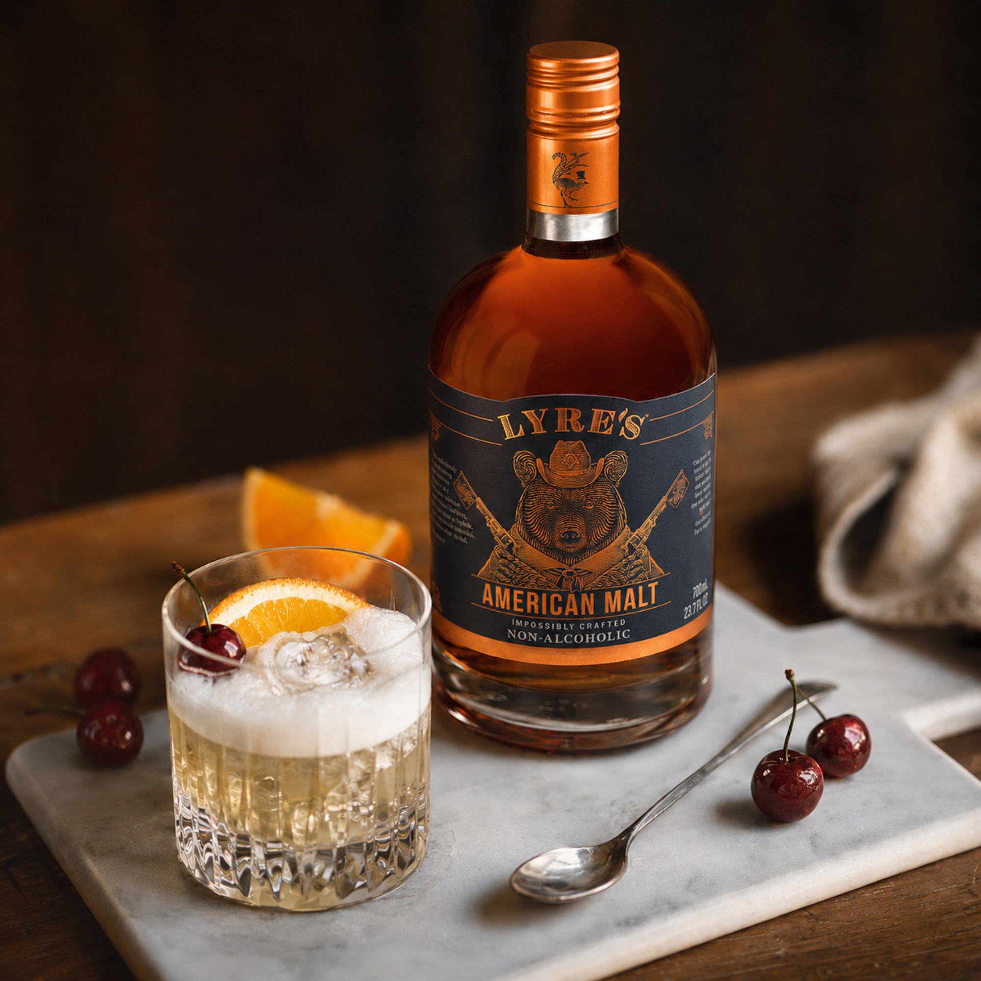 Non-Alcoholic Whiskey Sour Spirit Recipe