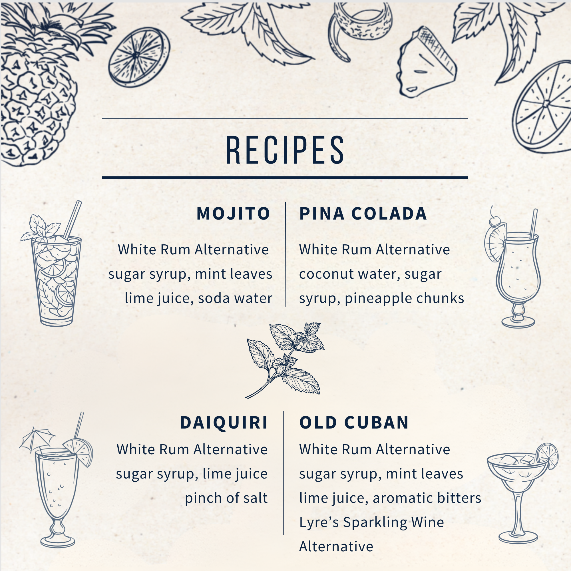 White Rum Alternative