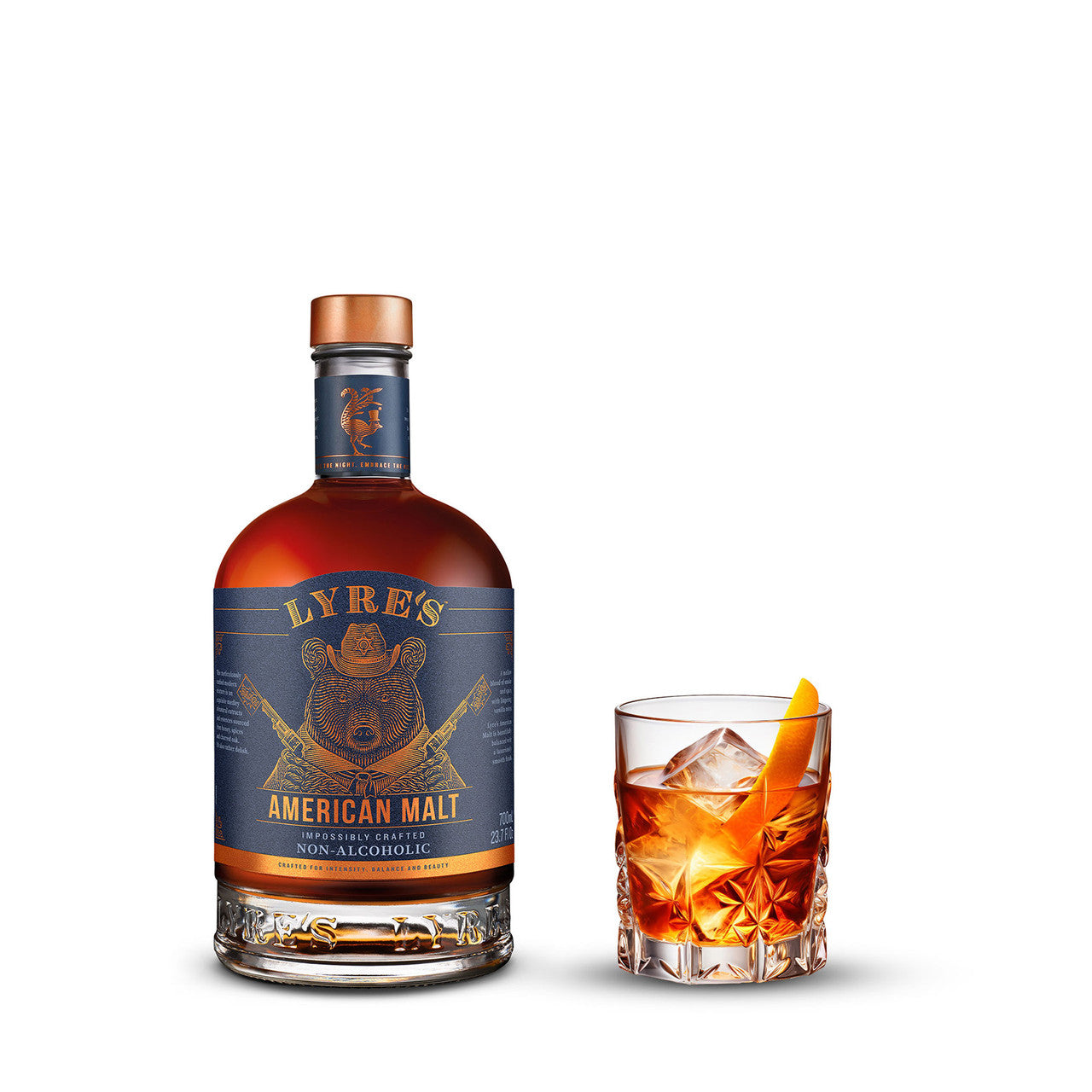 American Malt Bourbon Non-Alcoholic Spirit
